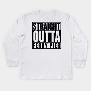 Ferry Pier Player Unknown t-shirt Kids Long Sleeve T-Shirt